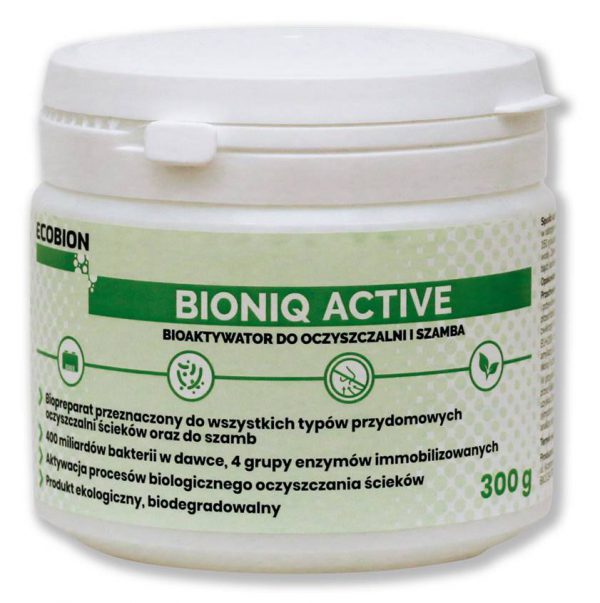 Aktywator BioniQ Active do przydomowych oczyszczalni
